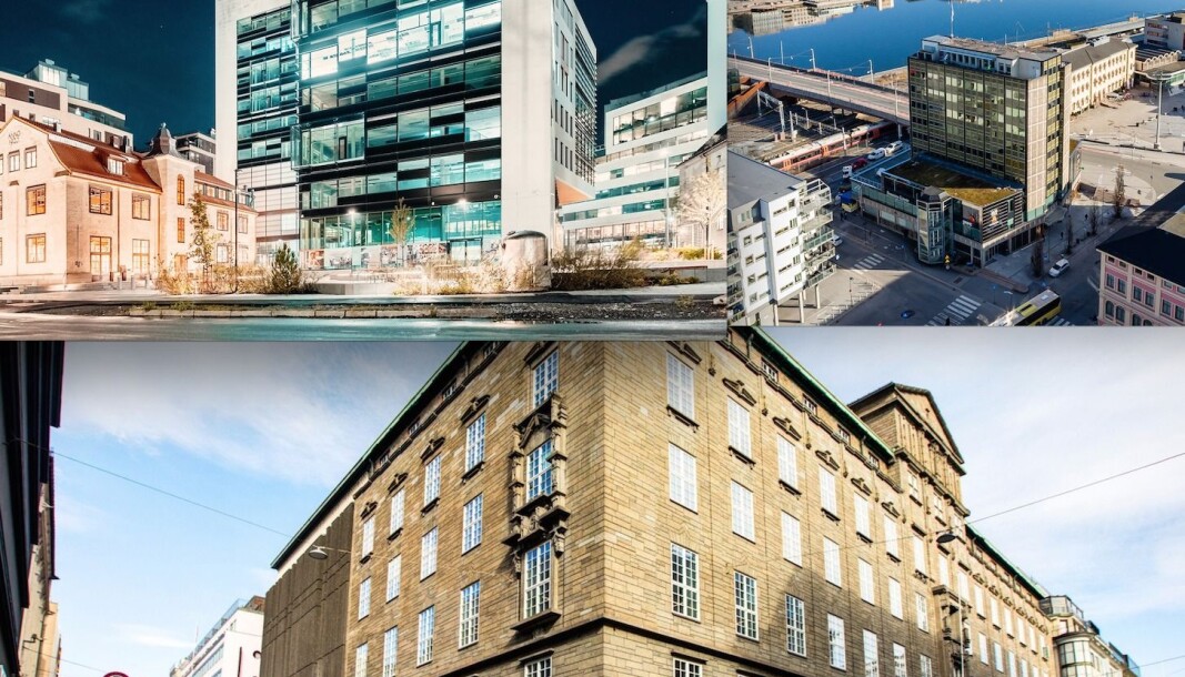 KANDIDATER: Telegrafen (nederst), Harbitz Torg (øverst til venstre) og Ticonbygget kan vinne Cityprisen. KANDIDATER: Telegrafen (nederst), Harbitz Torg (øverst til venstre) og Ticonbygget kan vinne Cityprisen.