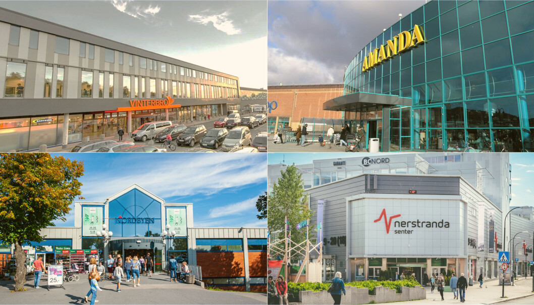 STOR DEAL: Eiendomsverdien for fem kjøpesentre er 4,8 milliarder kroner. STOR DEAL: Eiendomsverdien for fem kjøpesentre er 4,8 milliarder kroner.