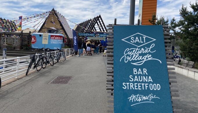 SALT: Samler kunst, musikk, mat og arkitektur i flere spektakulære trekonstruksjoner. SALT: Samler kunst, musikk, mat og arkitektur i flere spektakulære trekonstruksjoner.