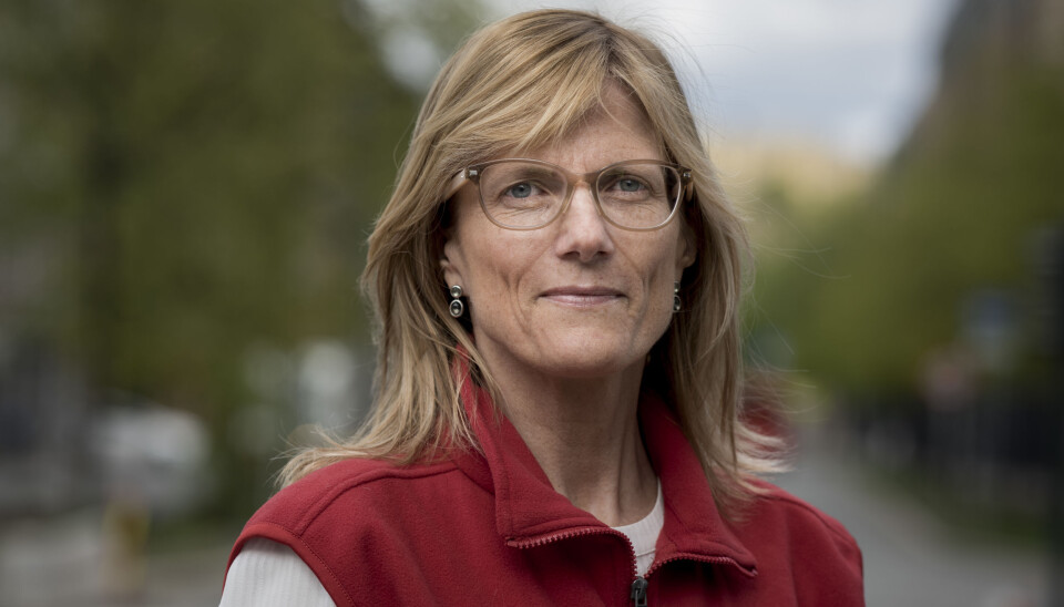 FORNØYD: Birgitte Lange, generalsekretær i Redd Barna. FORNØYD: Birgitte Lange, generalsekretær i Redd Barna.