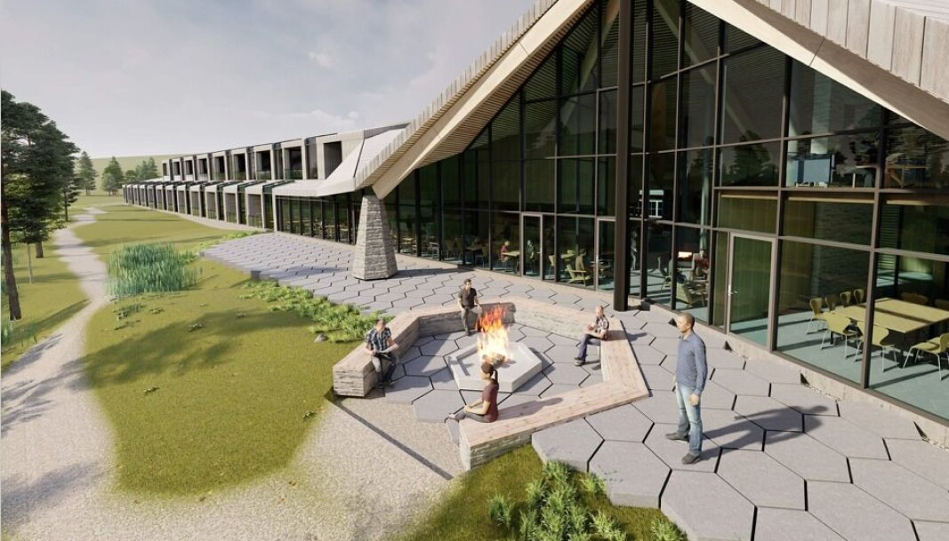 UTVIDER: Med den nye villmarkslodgen får turistanlegget 24 rom på elvebredden. UTVIDER: Med den nye villmarkslodgen får turistanlegget 24 rom på elvebredden.
