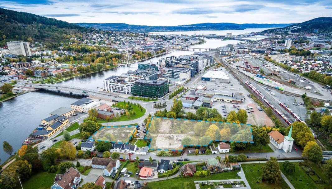 SENTRAL: Eiendommen ligger sentralt til, rett nord for jernbanestasjonen. SENTRAL: Eiendommen ligger sentralt til, rett nord for jernbanestasjonen.