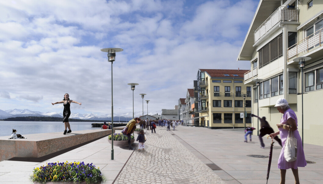 SNUOPERASJON: Prosjektet Sjøfronten er i ferd med å snu byen slik at den vender mot fjorden. SNUOPERASJON: Prosjektet Sjøfronten er i ferd med å snu byen slik at den vender mot fjorden.