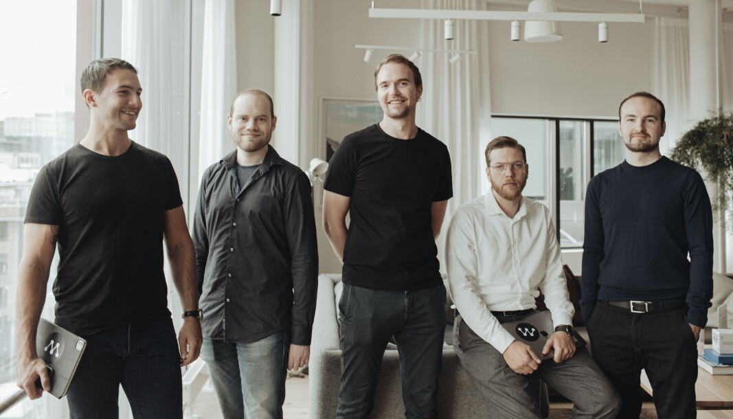 VOKSER: Amir Folkestad Habhab, Magnus Willadssen, Andreas Wiese Kolstad, Jon Amdahl Martinsen og Thomas Meyer. VOKSER: Amir Folkestad Habhab, Magnus Willadssen, Andreas Wiese Kolstad, Jon Amdahl Martinsen og Thomas Meyer.