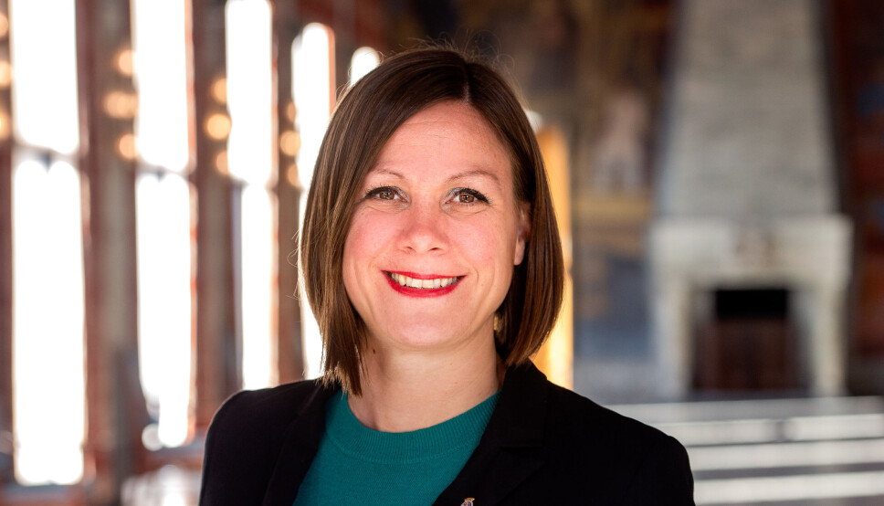 NEI TIL PARKERING: Hanna Marcussen, MDG.