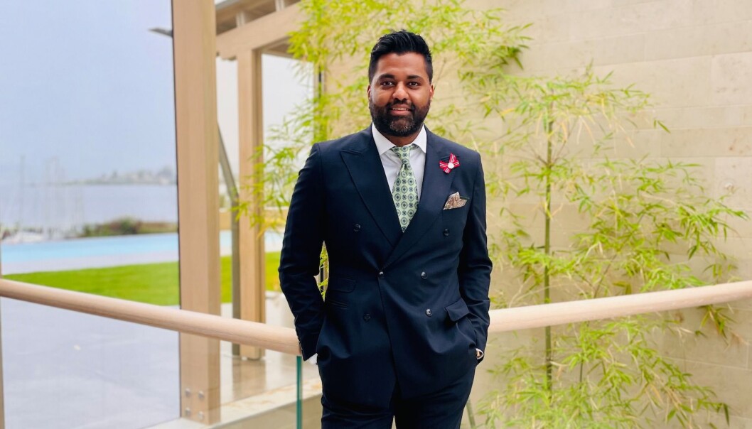 UROLIG: Salman Saeed har alltid hatt lopper i blodet. UROLIG: Salman Saeed har alltid hatt lopper i blodet.