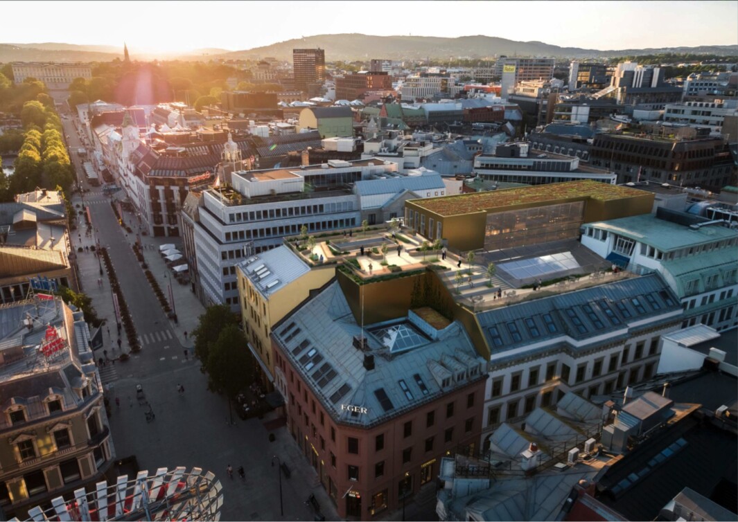 ATTRAKTIVE KONTORER: I de øverste etasjene i Eger ønsker Promenaden Management å tilby «noen av byens mest attraktive kontorer for de viktigste og mest krevende kontorkundene». ATTRAKTIVE KONTORER: I de øverste etasjene i Eger ønsker Promenaden Management å tilby «noen av byens mest attraktive kontorer for de viktigste og mest krevende kontorkundene».
