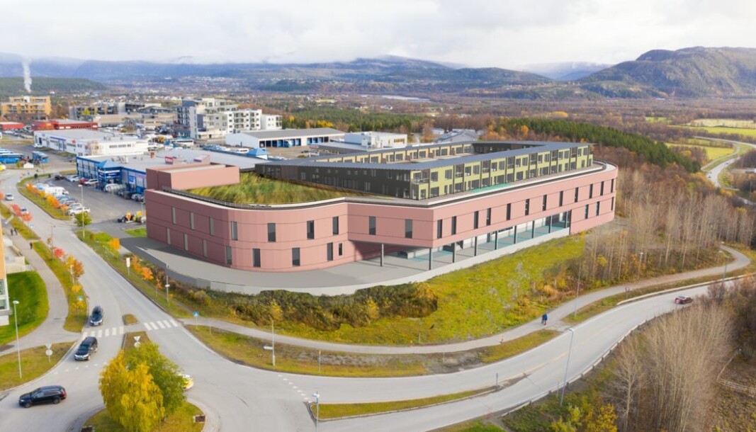 NYTT: Dette blir resultatet av tomtekjøpet tidligere i år. NYTT: Dette blir resultatet av tomtekjøpet tidligere i år.