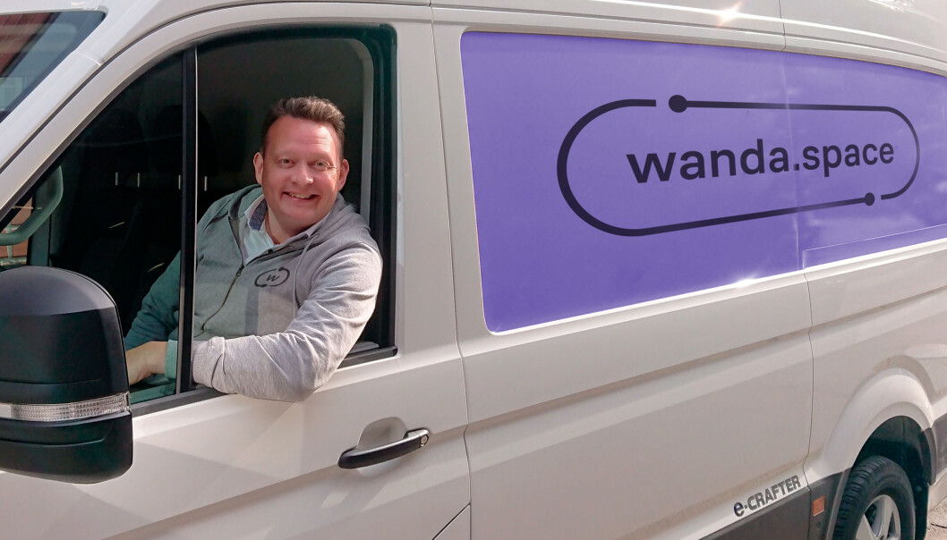 PLASS: - Wanda ble startet med et felles mål om å gi folk i byen enklere, mer fleksibel og rimeligere tilgang på plass, når de trenger det, sier CEO Lars Syse Christiansen. PLASS: - Wanda ble startet med et felles mål om å gi folk i byen enklere, mer fleksibel og rimeligere tilgang på plass, når de trenger det, sier CEO Lars Syse Christiansen.