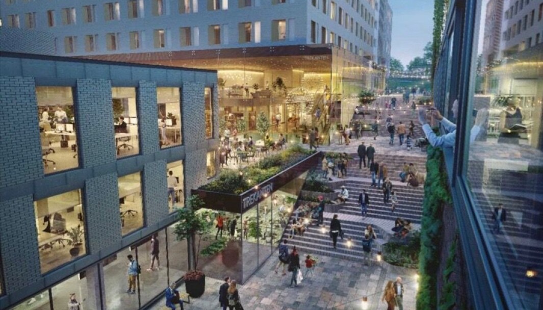 HØYE AMBISJONER: Citycon har høye ambisjoner for både den estetiske utførelsen og den miljømessige ytelsen til den planlagte bebyggelsen. HØYE AMBISJONER: Citycon har høye ambisjoner for både den estetiske utførelsen og den miljømessige ytelsen til den planlagte bebyggelsen.