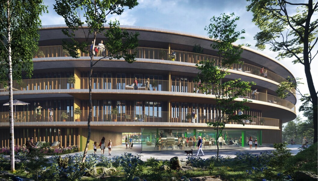 STORE AMBISJONER: OBOS ønsker å utvikle et prosjekt som tilbyr «en unik arkitektur og boopplevelse i et bygg med eksepsjonelle miljøkvaliteter».