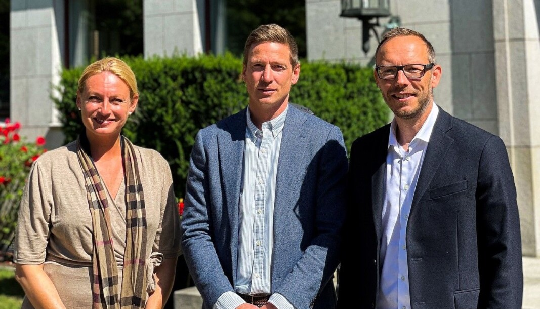NY LEDERTRIO: Lise Berge Brattvåg, Lars Flåøyen og Dag Konrad Ellinggard. NY LEDERTRIO: Lise Berge Brattvåg, Lars Flåøyen og Dag Konrad Ellinggard.