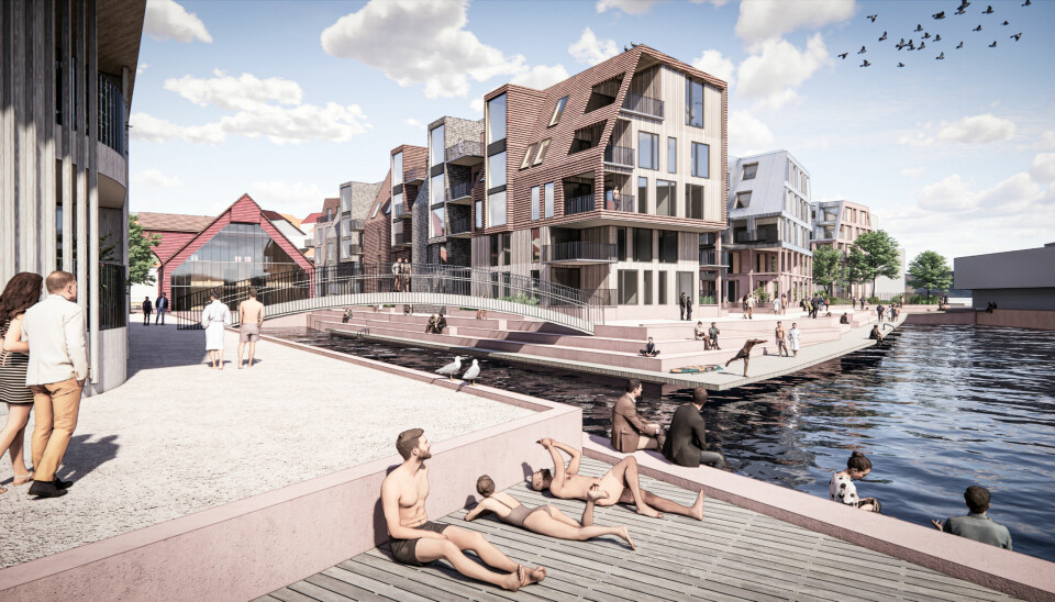 SJØFRONTEN: På Nøstet – like ved Dokken – har EGD Property, OBOS og Berstad Eiendom planer om å transformere 14.000 kvadratmeter langs sjøfronten.
