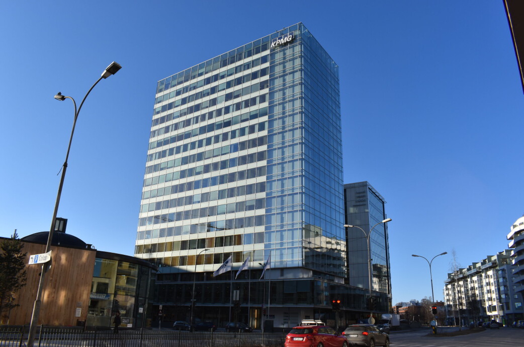 MILLIONER: KPMG-bygget i Sørkedalsveien er ett av åtte som er undersøkt med tanke på å bruke byggematerialer om igjen. MILLIONER: KPMG-bygget i Sørkedalsveien er ett av åtte som er undersøkt med tanke på å bruke byggematerialer om igjen.