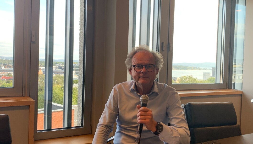 BYUTVIKLER: Hans Petter Krohnstad vil løfte det forsømte kvartalet han kjøpte i Storgata. BYUTVIKLER: Hans Petter Krohnstad vil løfte det forsømte kvartalet han kjøpte i Storgata.