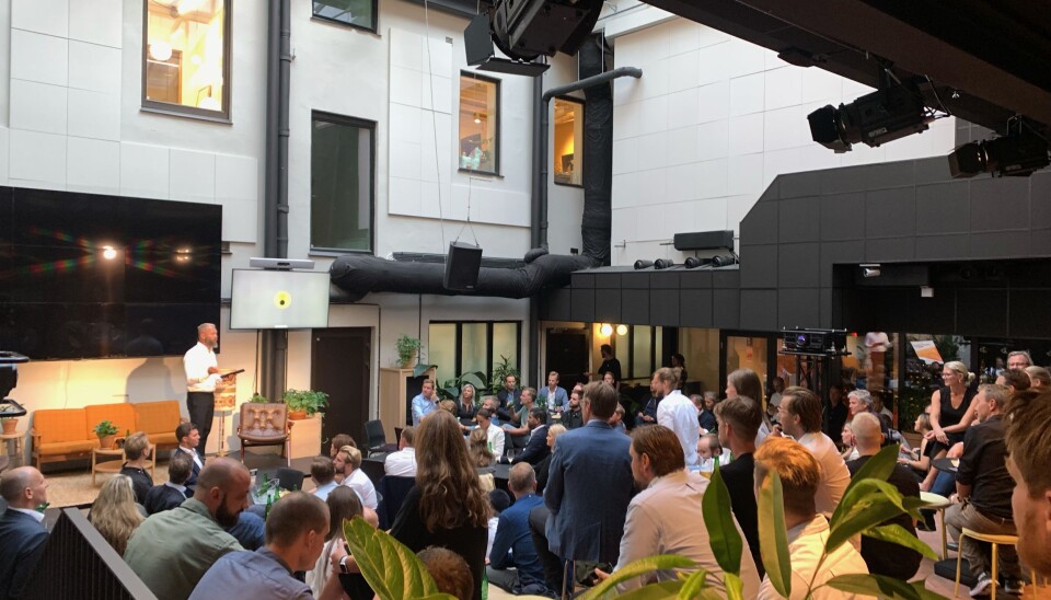 FULLT HUS: Det var stor interesse for proptech-arrangementet hos Mesh under Oslo Urban Week. FULLT HUS: Det var stor interesse for proptech-arrangementet hos Mesh under Oslo Urban Week.