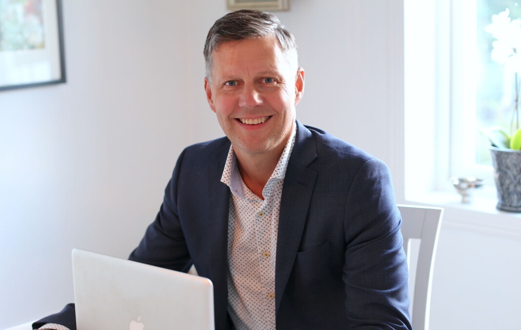 NY: Patrik Ölvebäck er ny sjef i IWG. NY: Patrik Ölvebäck er ny sjef i IWG.