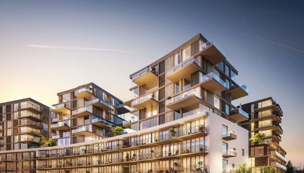 Prosjektet ligger like ved Carl Berner. LOF Arkitekter. Prosjektet ligger like ved Carl Berner. LOF Arkitekter.