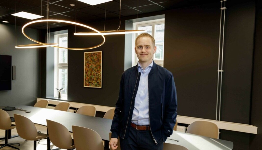 HENTER INN PENGER VIA PLATTFORMEN: Daglig leder Geir Bore forteller at Fundingpartner har hentet inn 251 millioner kroner til norske eiendomsselskaper så langt i år. HENTER INN PENGER VIA PLATTFORMEN: Daglig leder Geir Bore forteller at Fundingpartner har hentet inn 251 millioner kroner til norske eiendomsselskaper så langt i år.