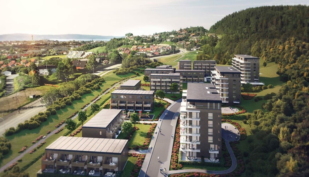 ETTERSPØRSEL: Nordr har solgt boliger for 5,4 milliarder i år. Her fra Øvre Steinaunet i Trondheim. ETTERSPØRSEL: Nordr har solgt boliger for 5,4 milliarder i år. Her fra Øvre Steinaunet i Trondheim.
