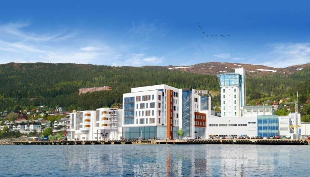 UTVIKLING: Det foreligger spenstige planer for næringsområdet i sjøkanten. UTVIKLING: Det foreligger spenstige planer for næringsområdet i sjøkanten.