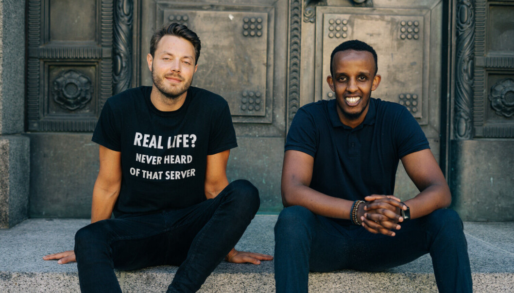 BLIR MED: Arne Kvale og Shafi Adan skal tegne seg i emisjonen. BLIR MED: Arne Kvale og Shafi Adan skal tegne seg i emisjonen.