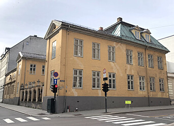 UNIKT: Den gamle krigsskolen stammer fra den opprinnelige Christiania-bebyggelsen.