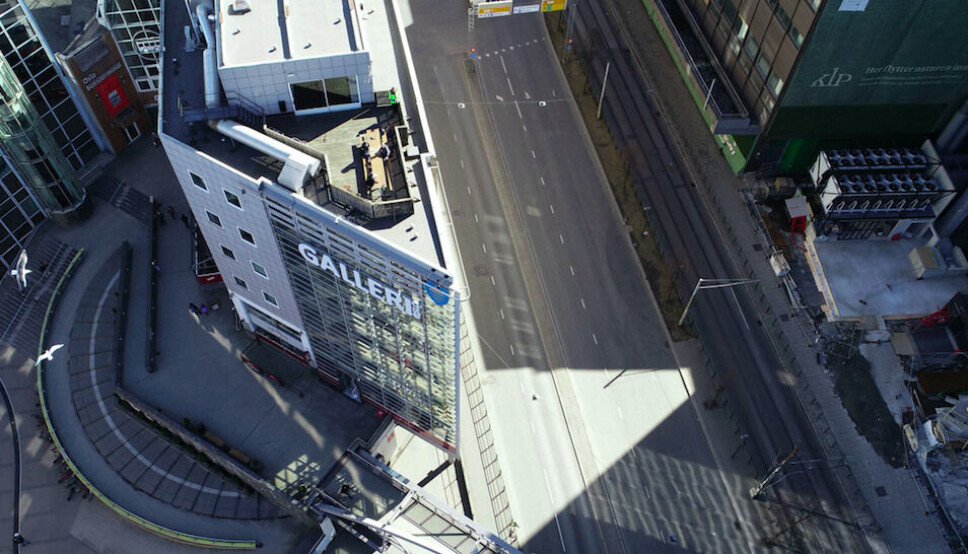 LØNNSOMT: ProXpect Drones har levert flere tjenester til Galleriet Drift. Leveransene har gitt store besparelser i form av reduserte vedlikeholdskostnader, lavere energiforbruk og tryggere publikumsområder.