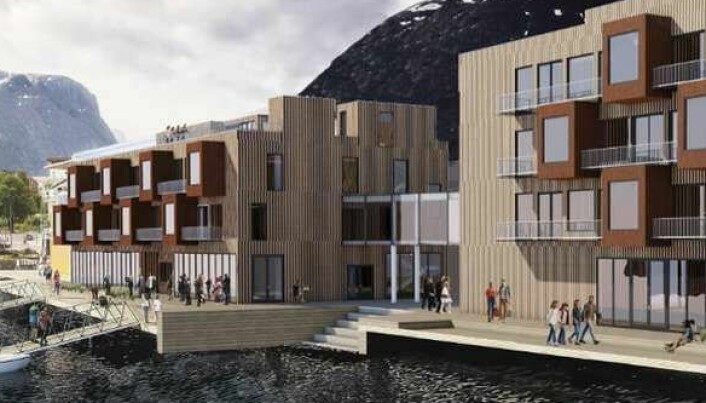 Det nye fjordhotellet kan få opptil 140 rom (+)