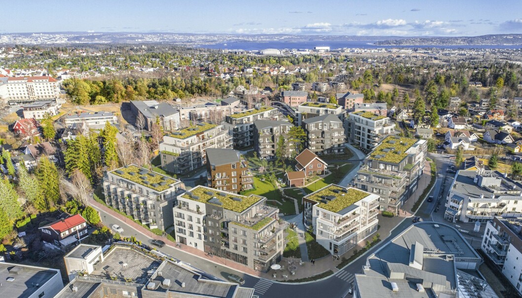FORTETTING: Bekkestua har blitt massivt fortettet på 2000-tallet, og mer skal det bli. FORTETTING: Bekkestua har blitt massivt fortettet på 2000-tallet, og mer skal det bli.