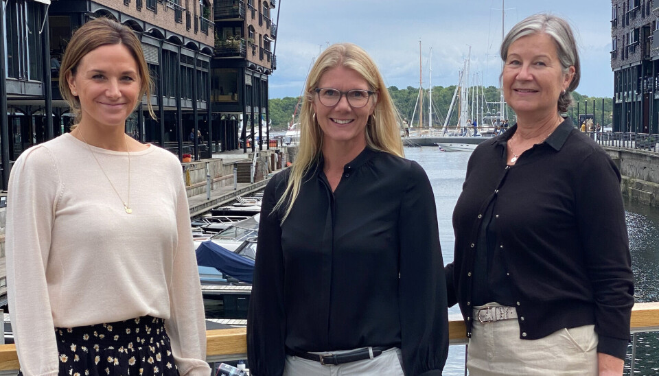LEDERTRIO: Trekløveret som leder Consigli har lang erfaring fra å bygge selskaper, teknologiplattformer og tekniske anlegg i bygg. Fra venstre: Ingebjørg Daae, COO i Consigli, Janne Aas-Jakobsen, CEO & gründer av Consigli, og Anne Lødøen Wingo, CTOi Consigli LEDERTRIO: Trekløveret som leder Consigli har lang erfaring fra å bygge selskaper, teknologiplattformer og tekniske anlegg i bygg. Fra venstre: Ingebjørg Daae, COO i Consigli, Janne Aas-Jakobsen, CEO & gründer av Consigli, og Anne Lødøen Wingo, CTOi Consigli