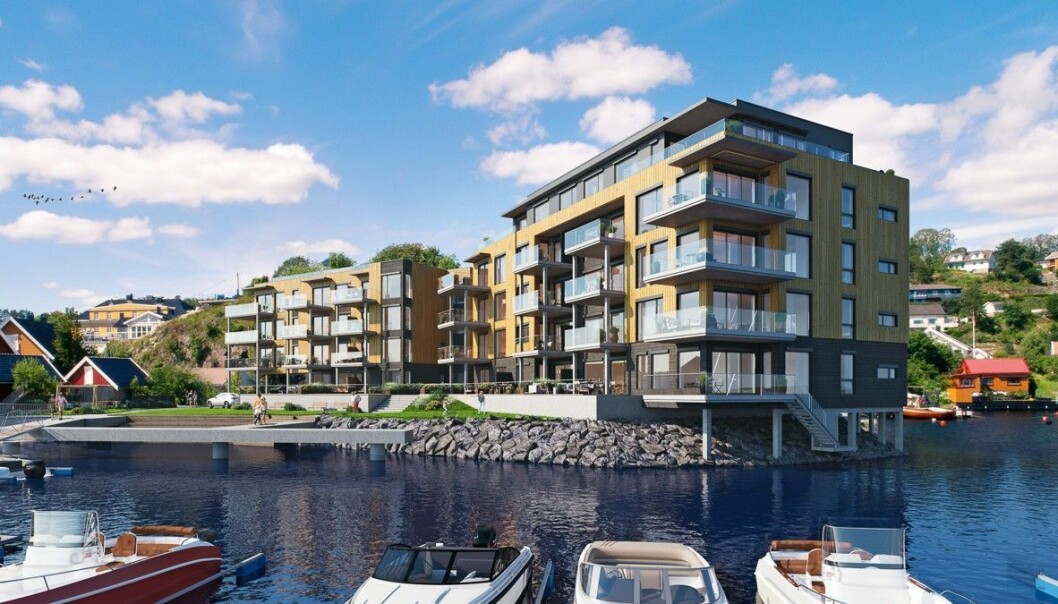 Havstadodden sameie i Arendal har ladeanlegg fra Ohmia Charging Havstadodden sameie i Arendal har ladeanlegg fra Ohmia Charging