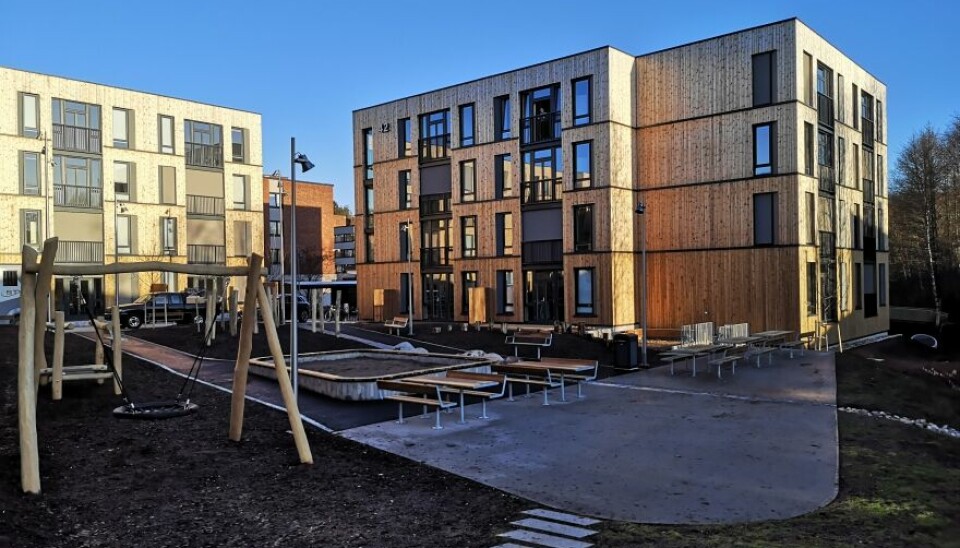 STØRST FOR STUDENTER: Det største antall boliger i Oslos boligreserve er studentboligene som SiO skal bygge på Kringsjå. Foto: LMR arkitektur.