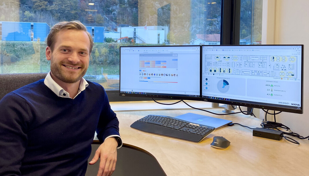 ENKLERE Å PLANLEGGE FOR SAMARBEID: Fredrik Graaner, CCO i Noova er fornøyd med den nye løsningen FLX, som gjør det enklere å planlegge for samarbeid. ENKLERE Å PLANLEGGE FOR SAMARBEID: Fredrik Graaner, CCO i Noova er fornøyd med den nye løsningen FLX, som gjør det enklere å planlegge for samarbeid.