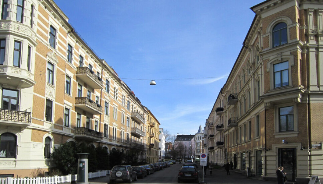 FROGNER: Loftsleiligheten i Behrens gate på Frogner ble solgt for 11 millioner kroner, men selger er nå dømt til prisavslag etter at arealet viste seg å være mindre enn oppgitt i salgsoppgaven. (Wikimedia/Jan-Tore Egge/CC BY-SA 3,0) FROGNER: Loftsleiligheten i Behrens gate på Frogner ble solgt for 11 millioner kroner, men selger er nå dømt til prisavslag etter at arealet viste seg å være mindre enn oppgitt i salgsoppgaven. (Wikimedia/Jan-Tore Egge/CC BY-SA 3,0)
