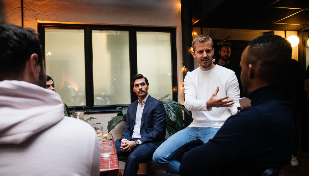 FORNØYD: Anders Mjåset i MESH Community er fornøyd med det første Proptech til frokost. FORNØYD: Anders Mjåset i MESH Community er fornøyd med det første Proptech til frokost.