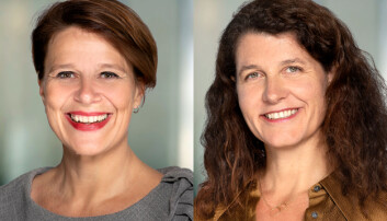 FORNØYD MED OPPSLUTNINGEN: Tone Tellevik Dahl og Katharina Bramslev. FORNØYD MED OPPSLUTNINGEN: Tone Tellevik Dahl og Katharina Bramslev.