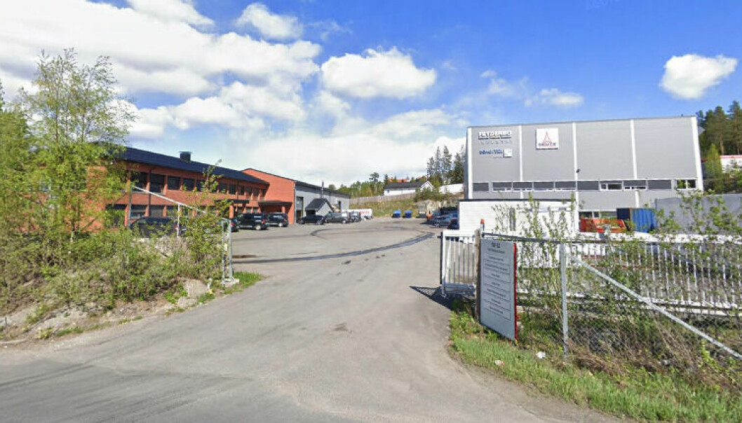 EN AV TRE: Den ene kombinasjonseiendommen ligger i Ausenfjellet industriområe i Lillestrøm kommune. Foto: Google Street View.