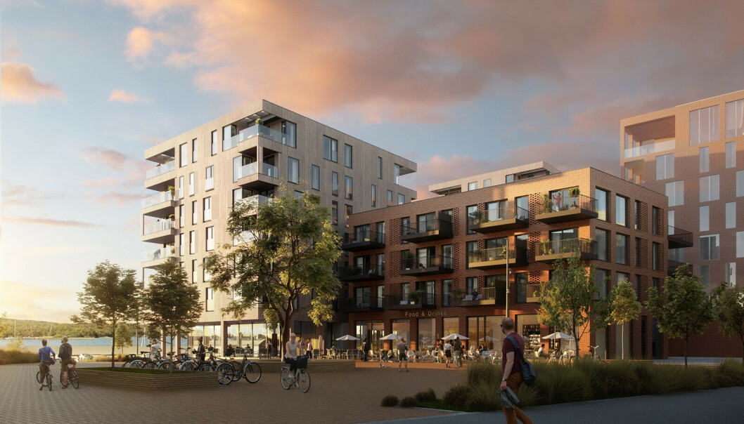 POPULÆRT: Ny bolig i vannkanten er tydeligvis populært hos mange kjøpere. POPULÆRT: Ny bolig i vannkanten er tydeligvis populært hos mange kjøpere.