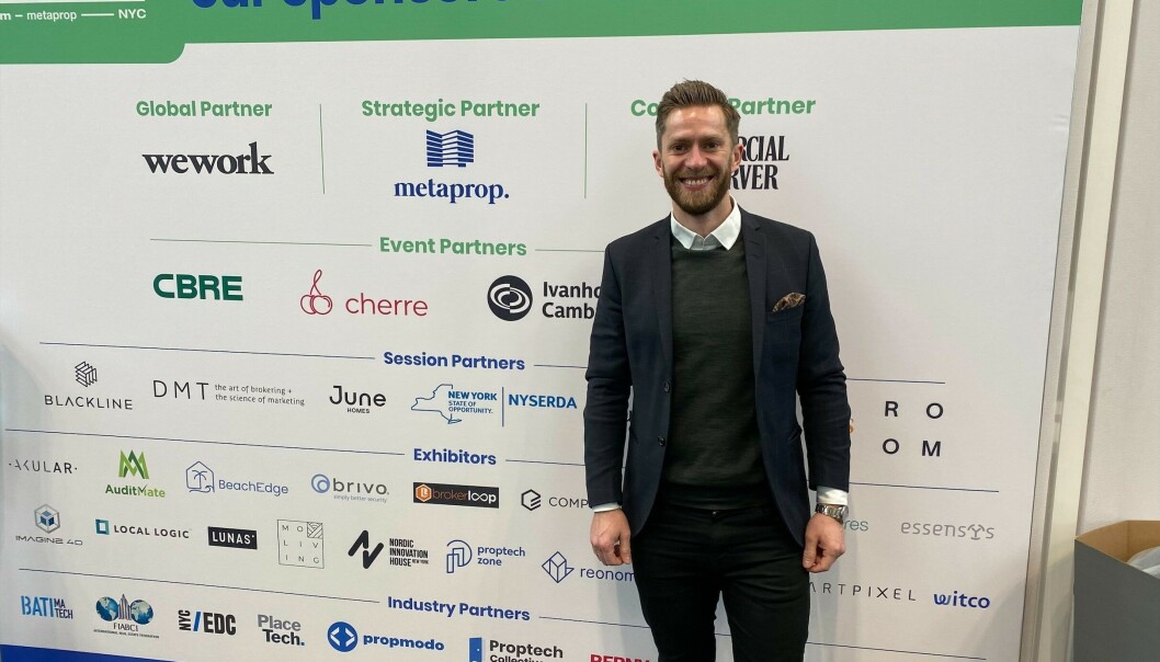 GLOBAL PROPTECH: Dagfinn Edvardsen, gründer & CEO i Really! på proptech-samlingen på MIPIM i New York. GLOBAL PROPTECH: Dagfinn Edvardsen, gründer & CEO i Really! på proptech-samlingen på MIPIM i New York.