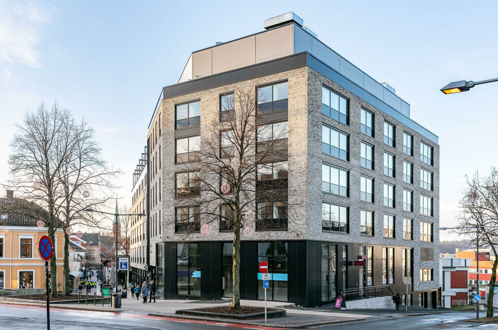 NYOPPUSSET: Dronningens gate 1 er i svært god stand etter en nylig oppgradering.