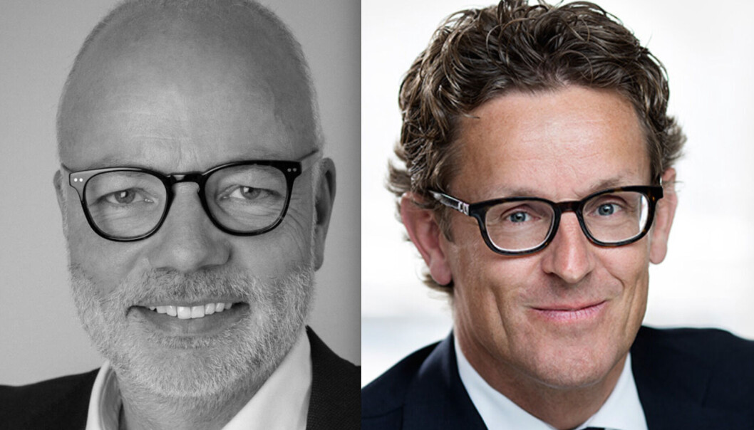 HENTET NY SJEF: Gründer og storaksjonær Sven Meyer (tv) og styreleder Stephan Jervell har rekruttert ny CEO til Takstsentralen. HENTET NY SJEF: Gründer og storaksjonær Sven Meyer (tv) og styreleder Stephan Jervell har rekruttert ny CEO til Takstsentralen.