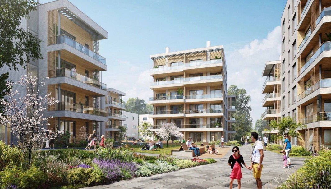 STASJONSNÆRT: Det er kun 280 og 320 m til dagens T-banestasjoner på Steinerud og Frøen. STASJONSNÆRT: Det er kun 280 og 320 m til dagens T-banestasjoner på Steinerud og Frøen.