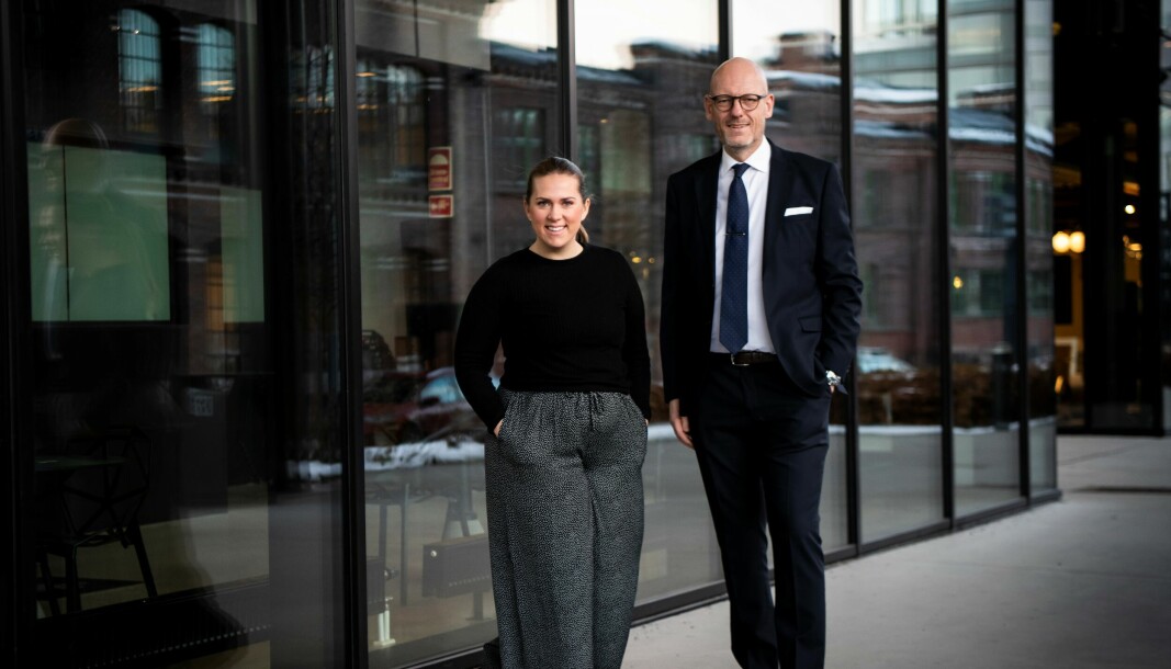 TIL CITYCON: Camille Berg-Pedersen går fra Promenaden Management til Citycon, mens Dag Helge Setekleiv kommer fra Thon Eiendom.