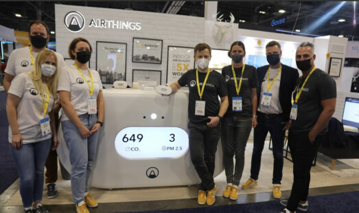 Airthings lanserer i Las Vegas