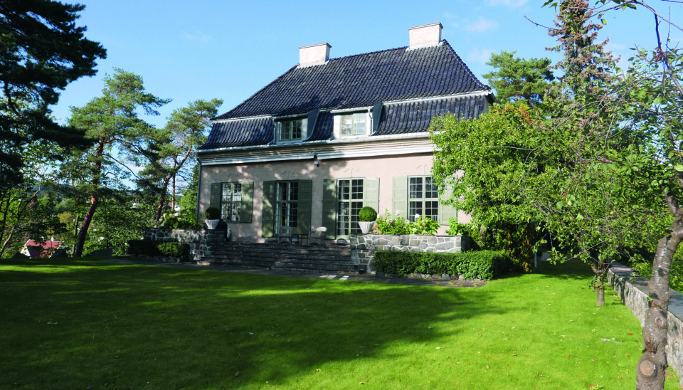 VINDEREN: Villa L'Orsa ligger på Vinderen i Oslo.