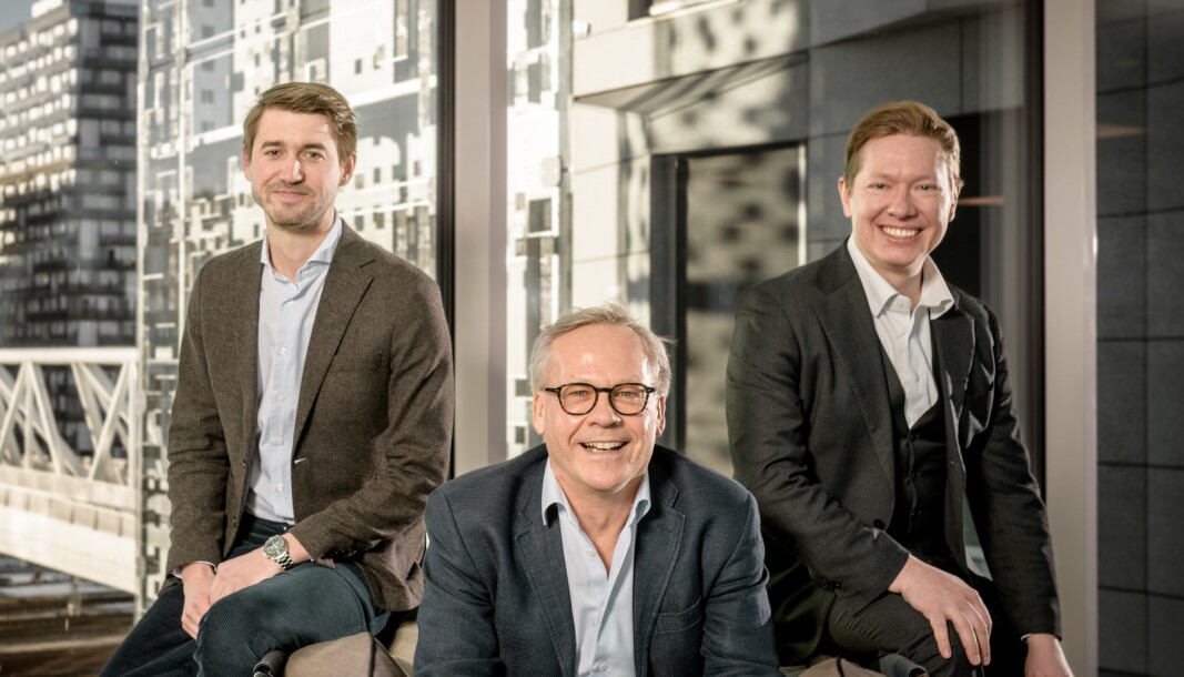 NYANSATTE: Joakim Bøhn, Knut Yngve larsen og Jonas Norlin. NYANSATTE: Joakim Bøhn, Knut Yngve larsen og Jonas Norlin.