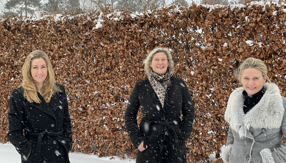 INITIATIVTAKERE: Hedda Ulvness i EIE, Kine Morud Aarum i Clemens Eiendom og Bahr-advokat Anne Sofie Bjørkholt startet opp Kvinner i Norsk Eiendom.