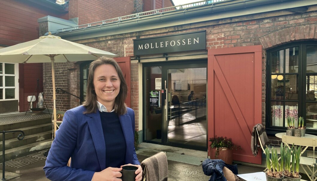 FRA SCHAGE TIL MUSTAD: Jeanette Raastad-Andersson FRA SCHAGE TIL MUSTAD: Jeanette Raastad-Andersson