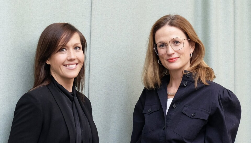 PARTNERE: Sandra Riedel og Maiken Seglem. PARTNERE: Sandra Riedel og Maiken Seglem.